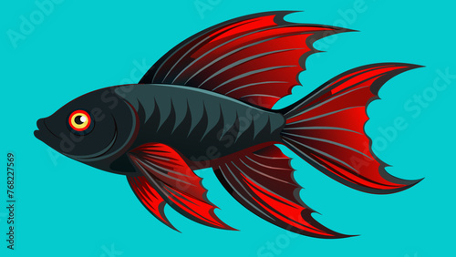 Stunning Siamese Fighting Fish Vector Enhancing Your Designs with Striking Graphics