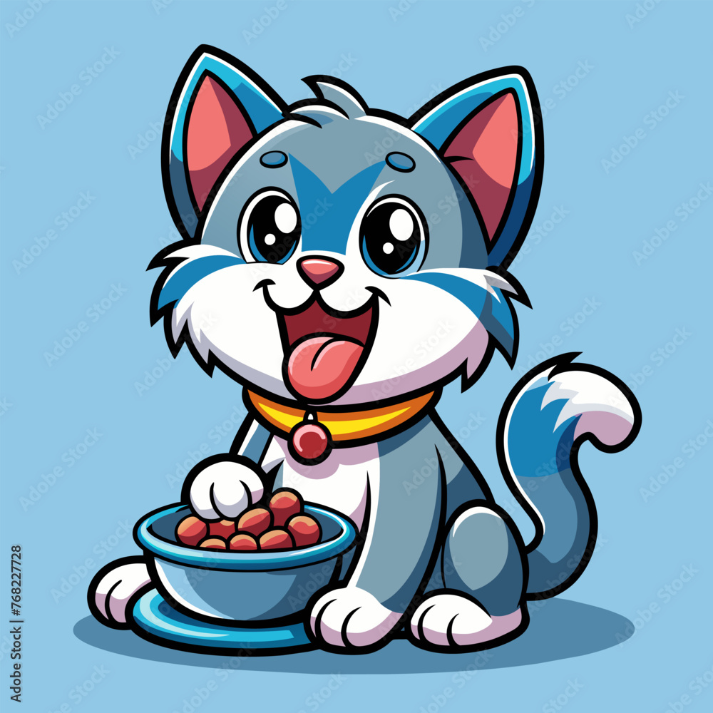 Happiness is in every bite: how a pet loves delicious food Happiness is in every bite: how a pet loves delicious food