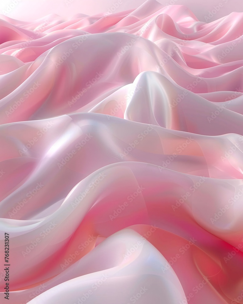 Fototapeta premium fabric wavy abstract background