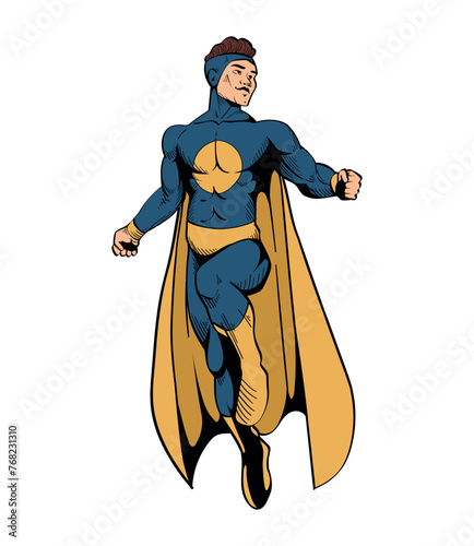 hero pop art vintage
