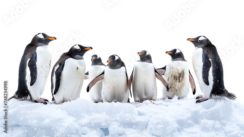 Penguin Colony Midnight Warmth