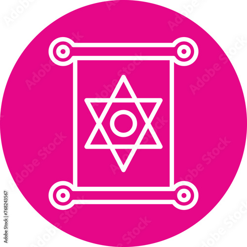 Jewish Line Multi Circle