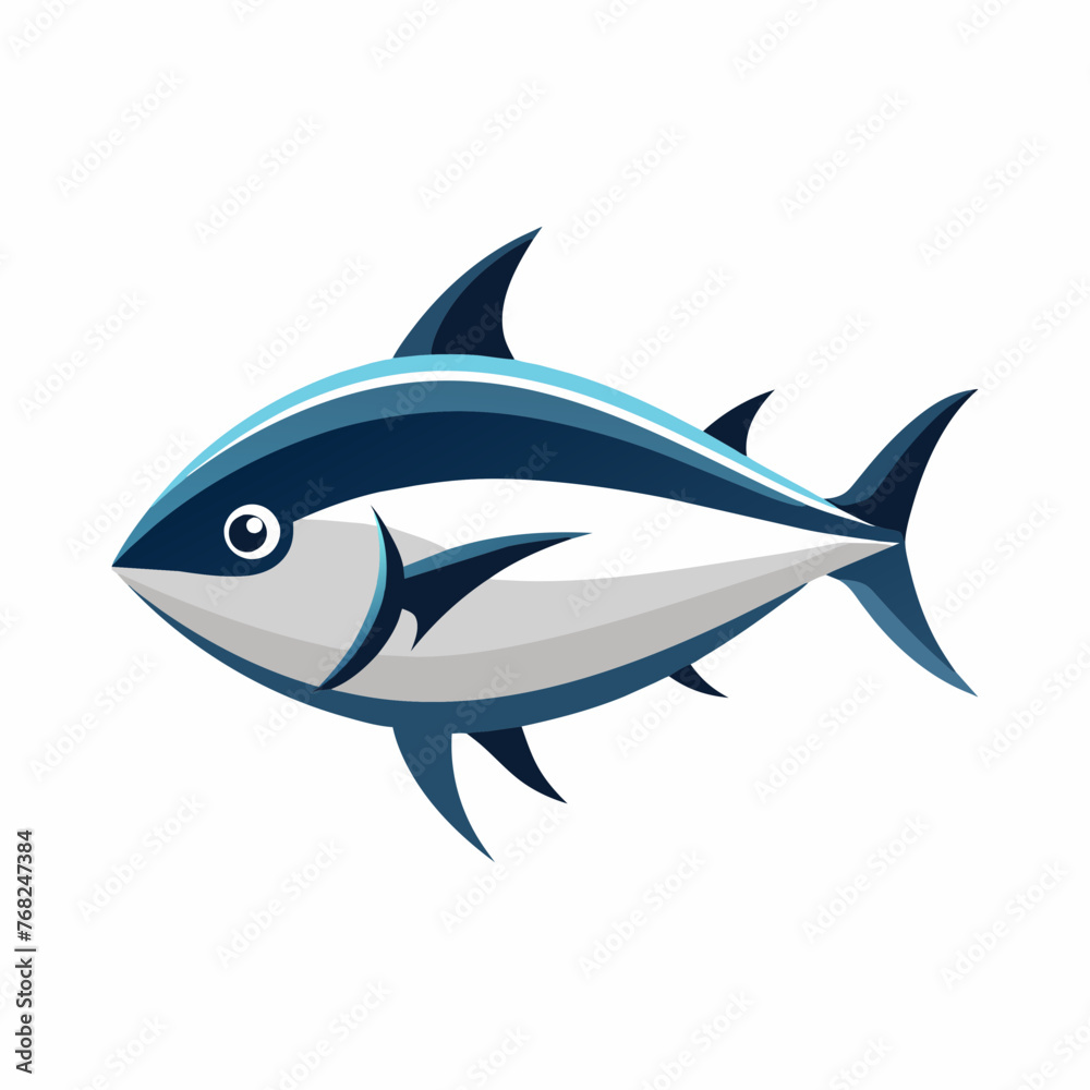 High-Quality Tuna Fish icon Vector Graphics for Your Projects