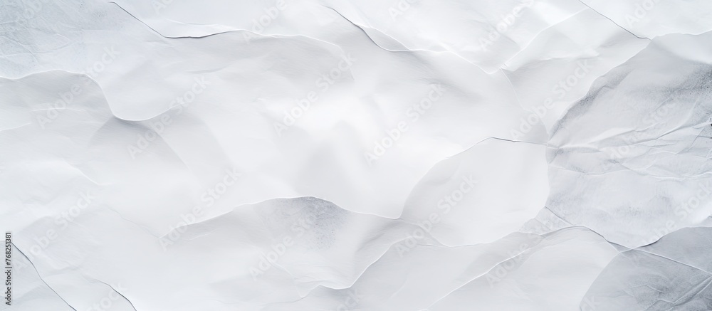 A detailed image of a crumpled white paper resembling a cumulus cloud in monochrome photography, showcasing intricate patterns and textures A detailed image of a crumpled white paper resembling a cumulus cloud in monochrome photography, showcasing intricate patterns and textures