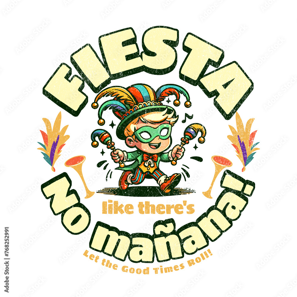 Fiesta no mañana celebration party Mexican culture fun dance tradition