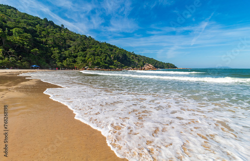 mar de Governador Celso Ramos Santa Catarina Brasil praia grande photo