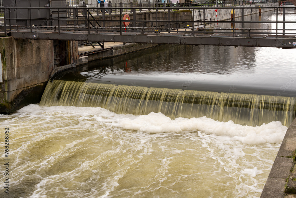 Water Level Regulator In A Water Utility Water Pressure At The Water