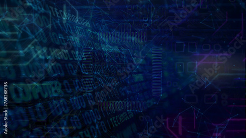 Programming code abstract technology background of software developer and Computer script. cyber security