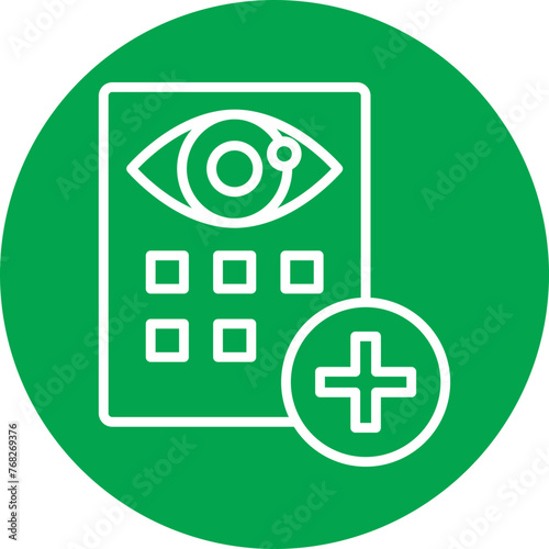 Eye Test Line Multi Circle