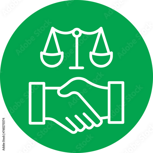 Agreement Line Multi Circle