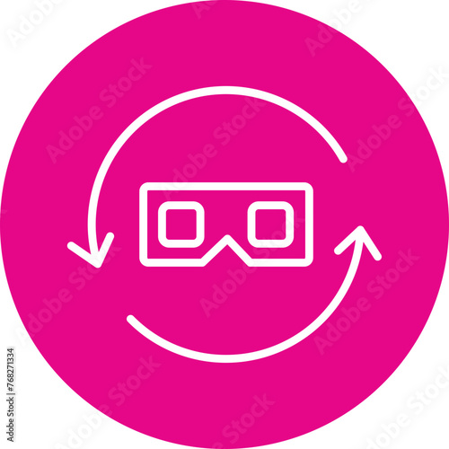 Rotation Line Multi Circle