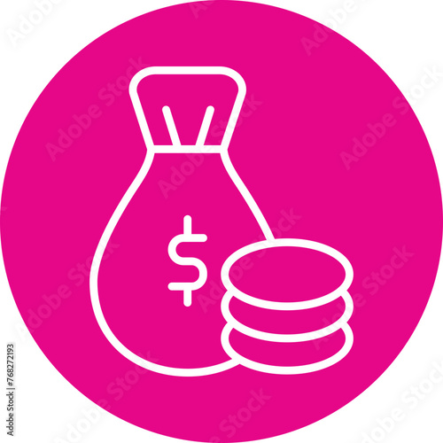 Income Line Multi Circle