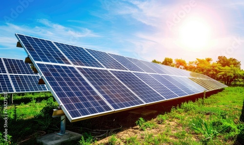 Solar photovoltaic panels o...