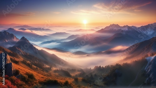 Mystical Mountainscape photo
