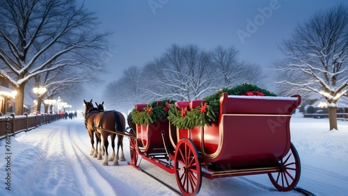 Winter Sleigh Ride © Aleou