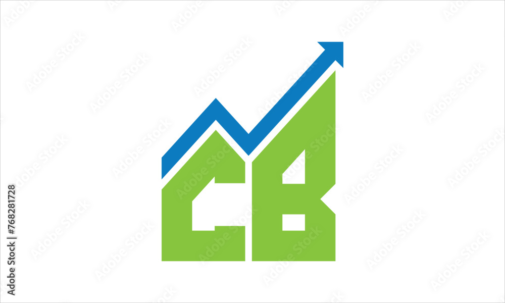 CB financial logo design vector template. CB financial logo design vector template.