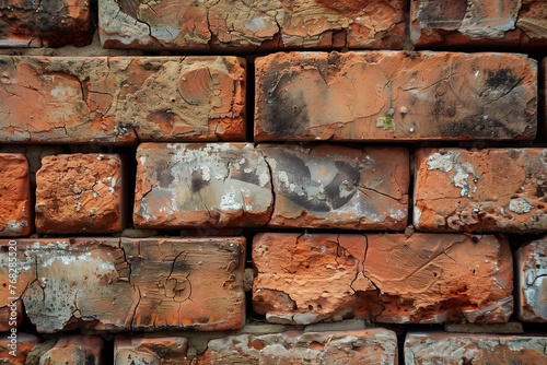 old worn brick wall