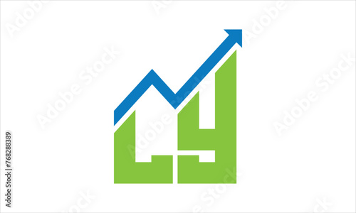Free Download LY financial logo design vector template. - GFXLoad