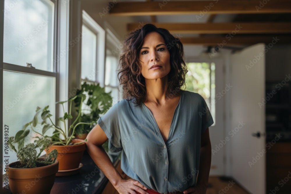 Portrait of a middle aged female entrepreneur Portrait of a middle aged female entrepreneur