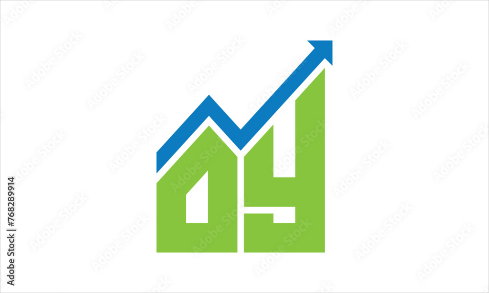 OY financial logo design vector template. OY financial logo design vector template.