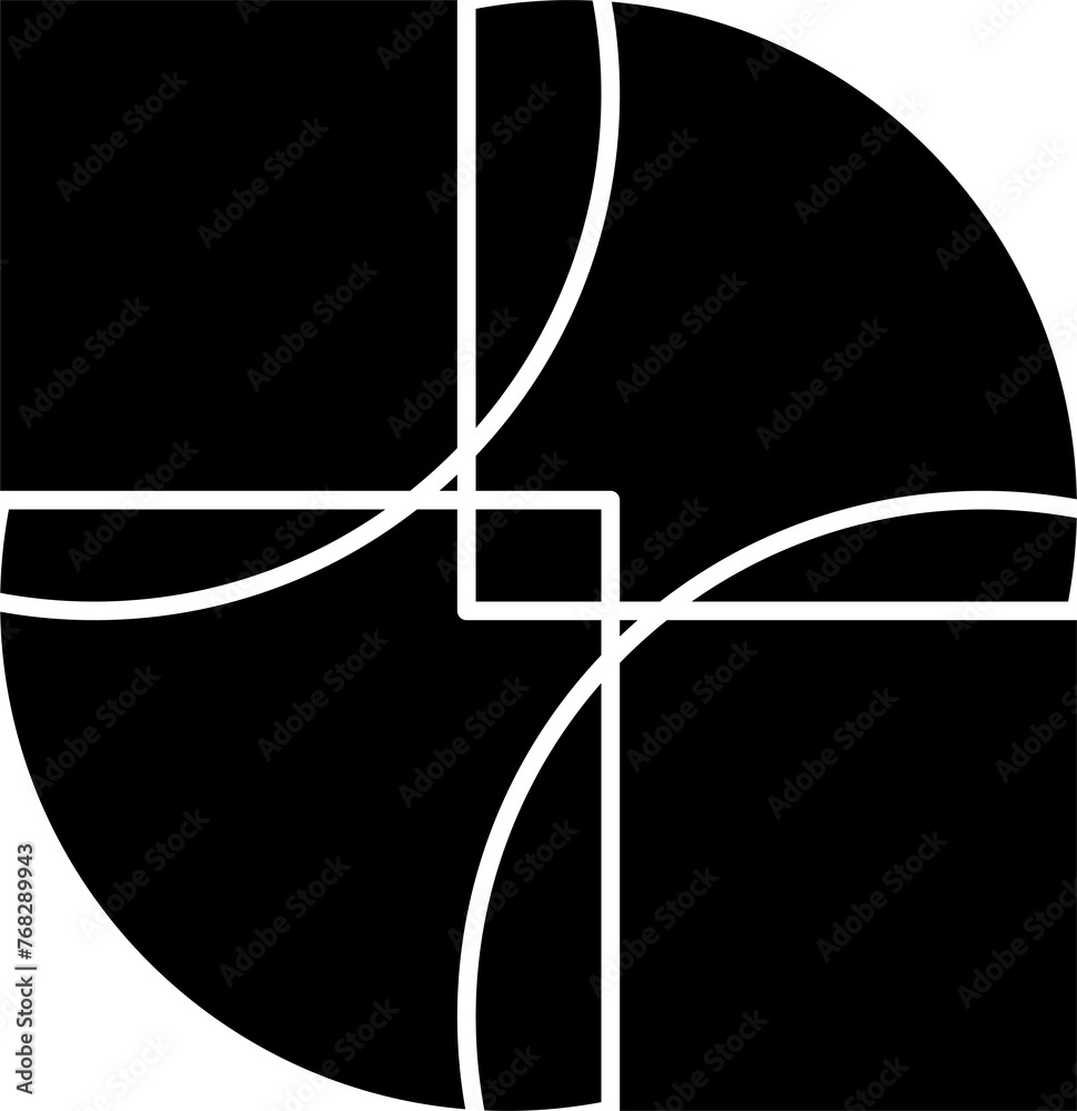 Square shape. Geometric design Square shape. Geometric design