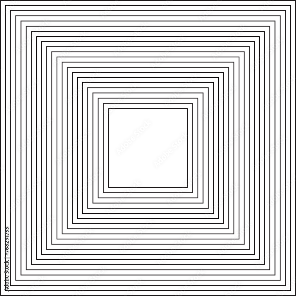 Square blend line shapes. Graphic design elements Square blend line shapes. Graphic design elements