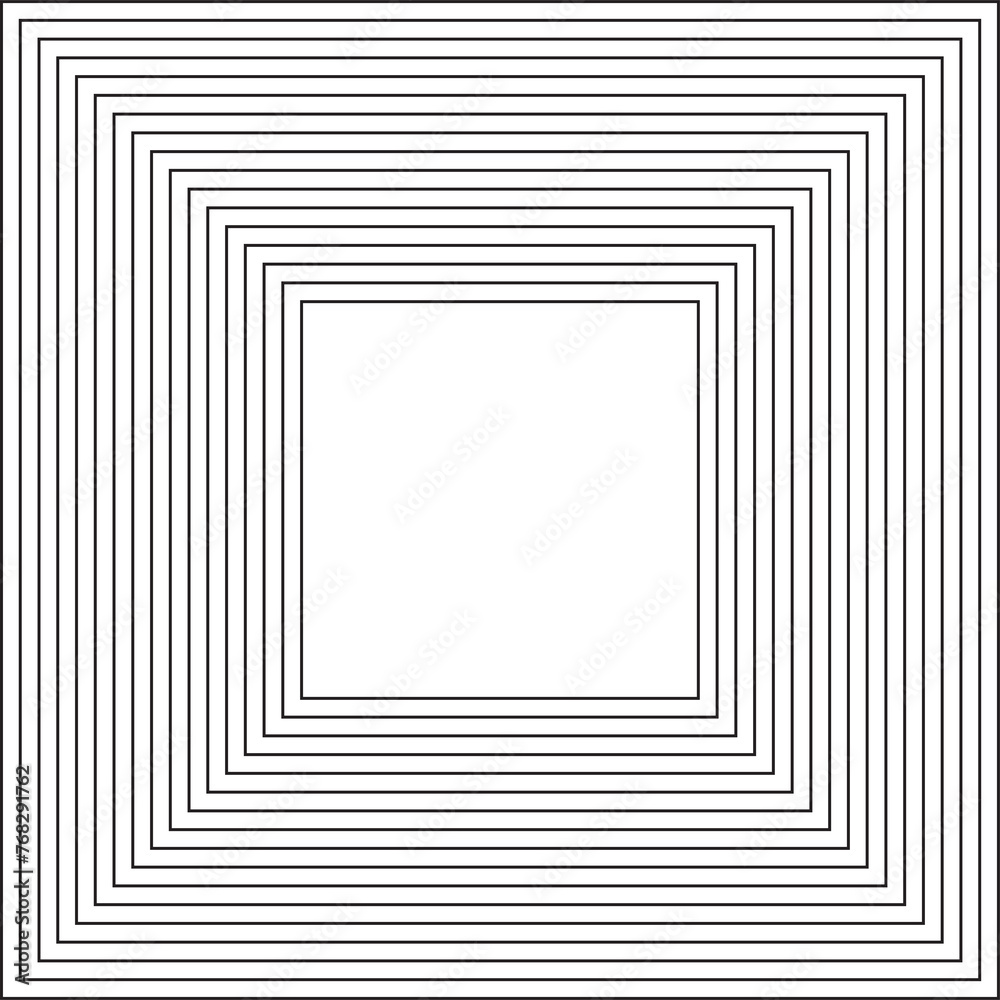 Square blend line shapes. Graphic design elements Square blend line shapes. Graphic design elements