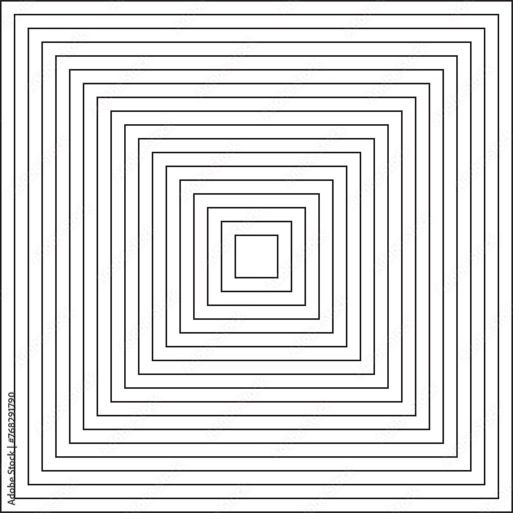 Square blend line shapes. Graphic design elements Square blend line shapes. Graphic design elements