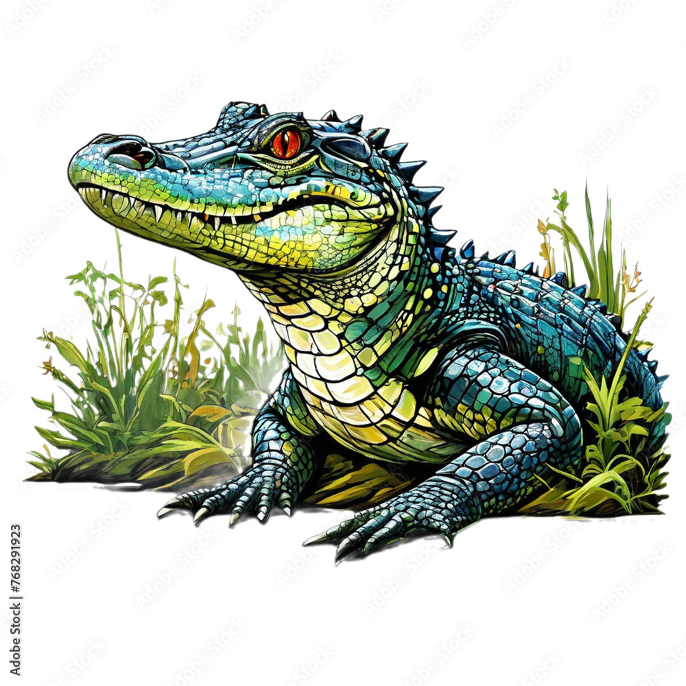 Fototapeta premium Alligator