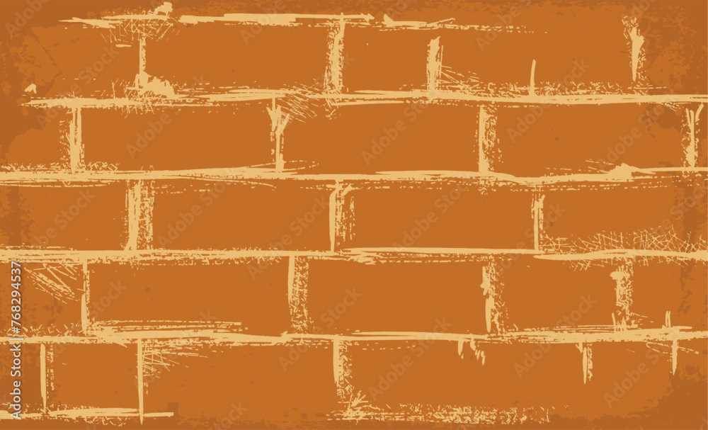 Grunge brick wall texture background