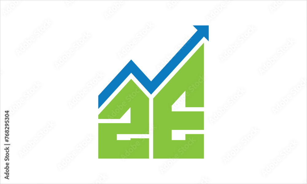 ZE financial logo design vector template. ZE financial logo design vector template.