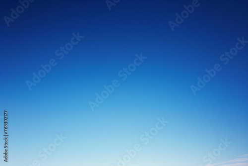 clean gradient background that evolves from a midnight blue to a softer sky blue 