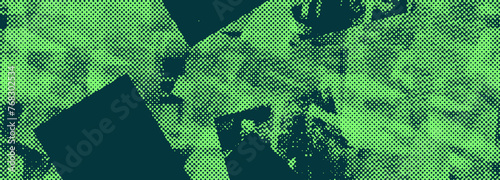 Abstract halftone grunge texture background image.