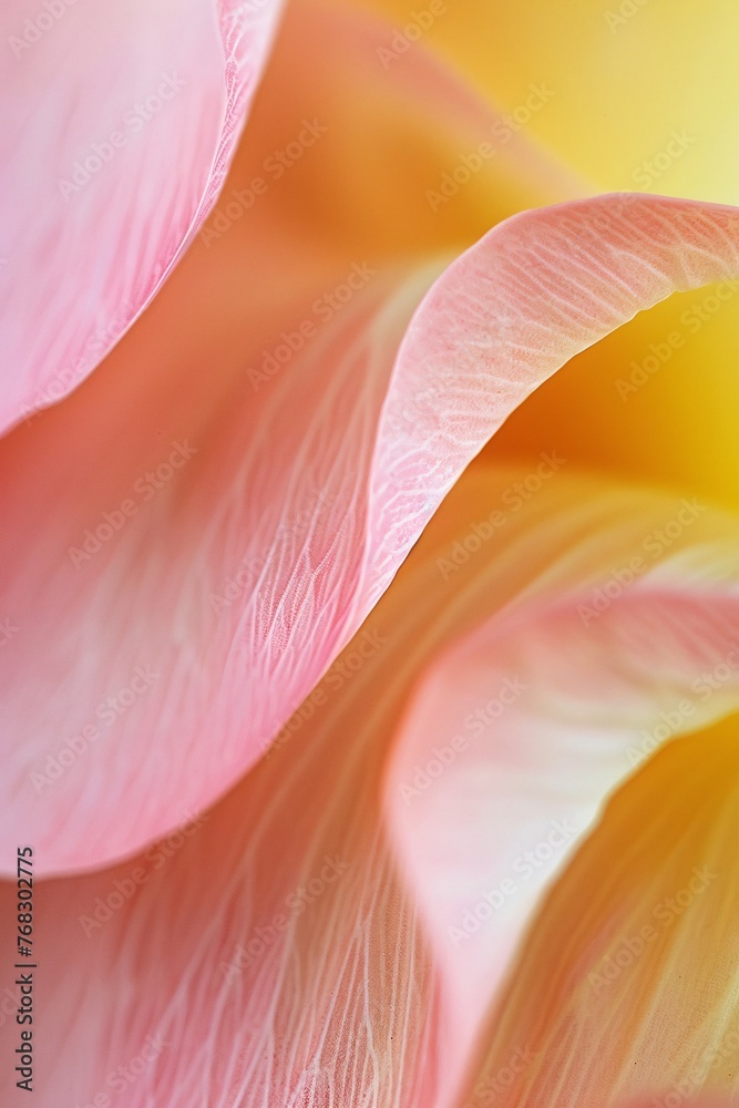 A closeup of the petal edge A closeup of the petal edge