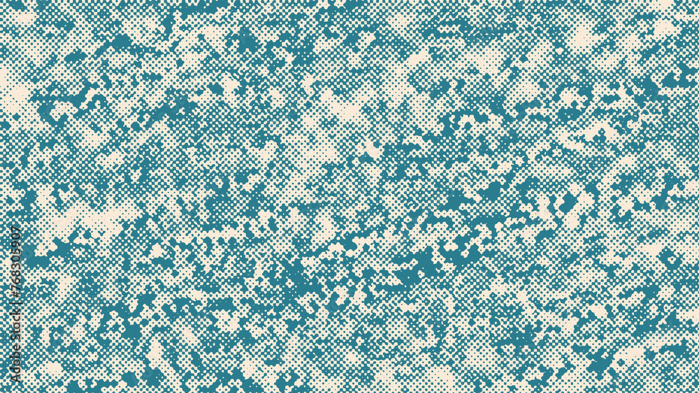 Obraz premium Abstract halftone grunge texture background image.