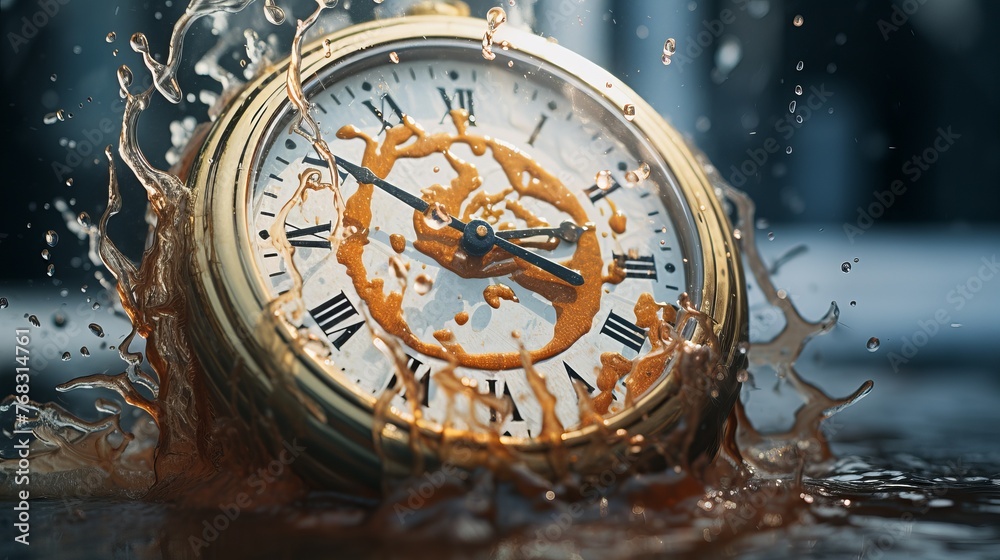 Melting Clock