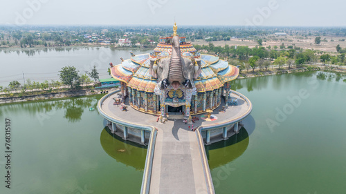 Ban Rai Temple, Dan Khun Thot District Nakhon Ratchasima Province, Thailand 