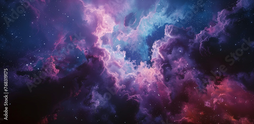 Galactic Wonder  Colorful Nebulae Mesmerize the Night Sky