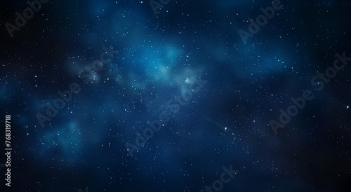 Majestic Cosmos Illuminated by Myriad Stars