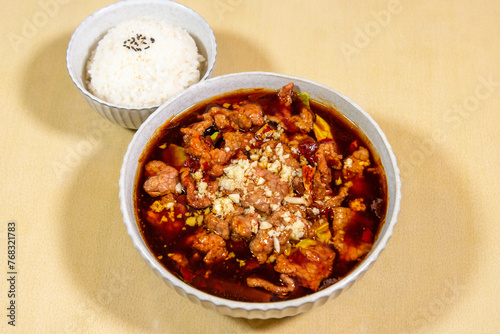 Sichuan boiled beef