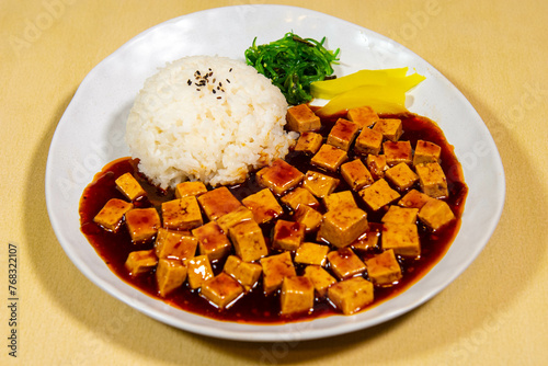 Mapo Tofu Rice Bowl