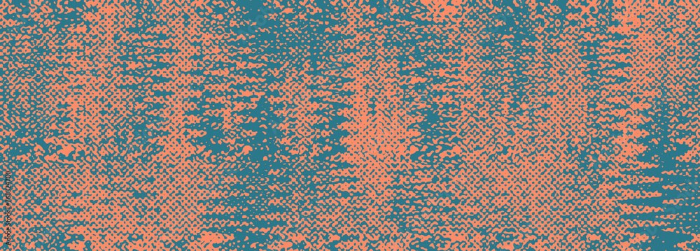 Abstract halftone grunge texture background image.