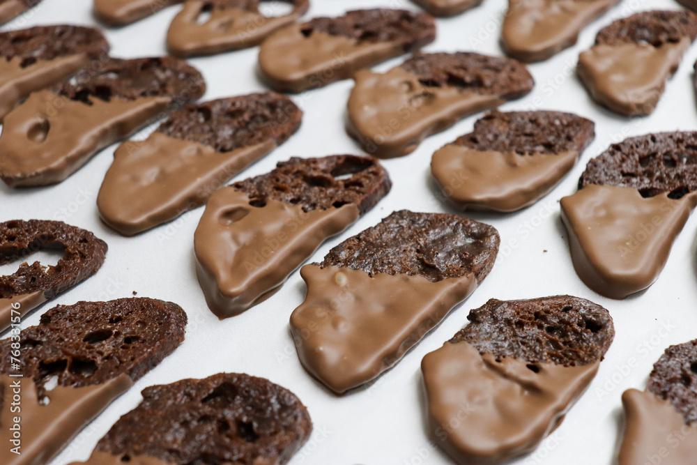 パティシエが作るギフト用のチョコレートラスク パティシエが作るギフト用のチョコレートラスク