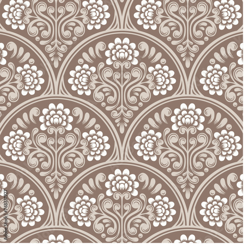 Shell Grotto Baroque Designs in Fabric, Wallpaper and Textures