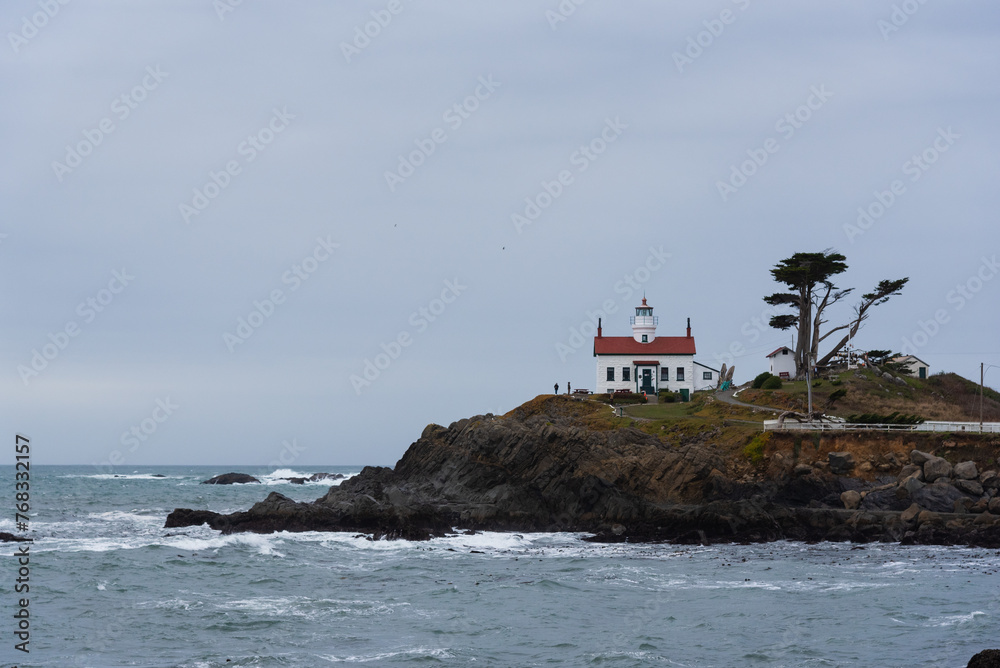Battery Point Lighthouse, Crescent City, California, USA