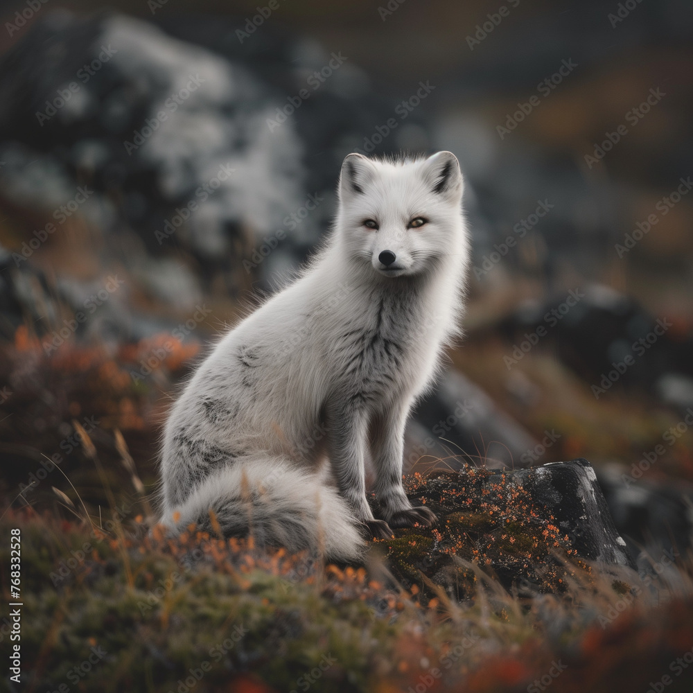 Arctic Fox in Natural Habitat - High-Resolution Wildlife Photography Arctic Fox in Natural Habitat - High-Resolution Wildlife Photography