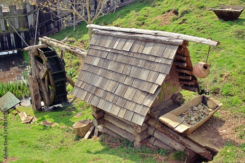 Medieval watermill