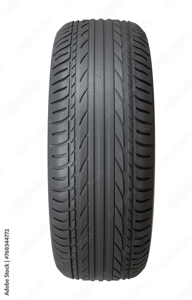 Car Tire 3D Render on Transparent Background Car Tire 3D Render on Transparent Background