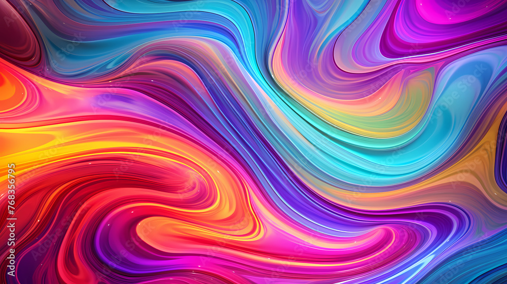 Obraz premium Fluid art abstract background