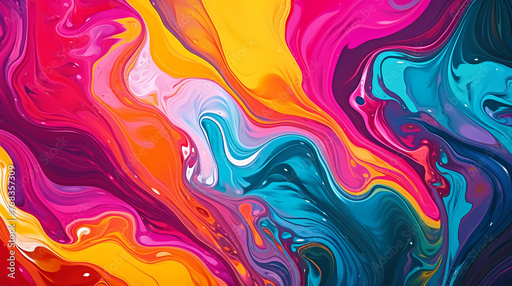 Fluid art abstract background